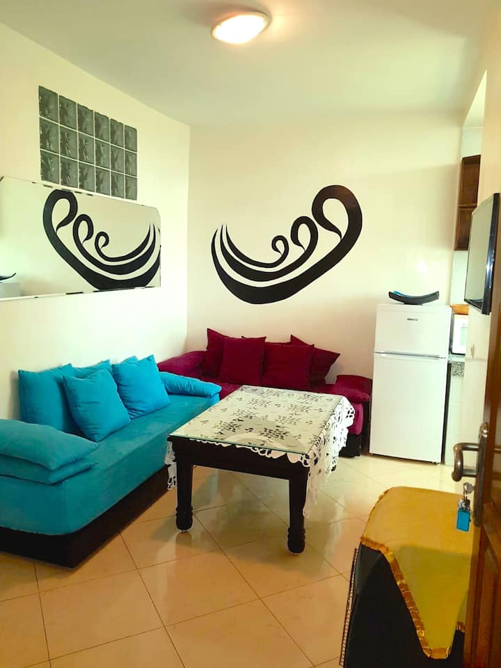 Appart TURQUOISE, 6 pers à 1500m/Mer/Marocco Mall Apartments for Rent in Casablanca