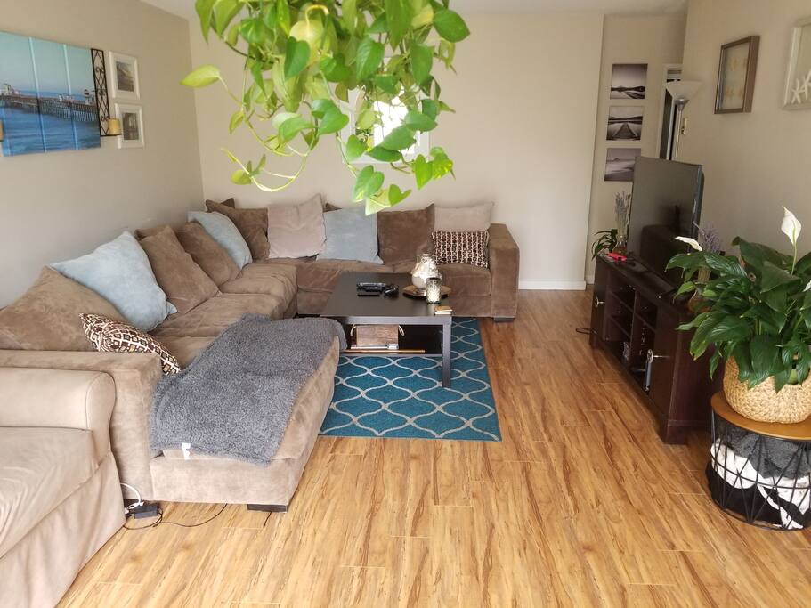 Living Room #2- entertainment center (TV, Speaker, PS4, & Fire Stick)