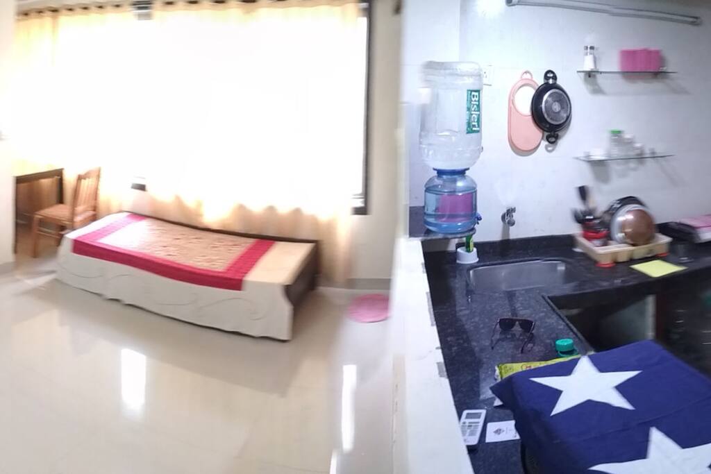 Living Room & Open Kitchen Overview