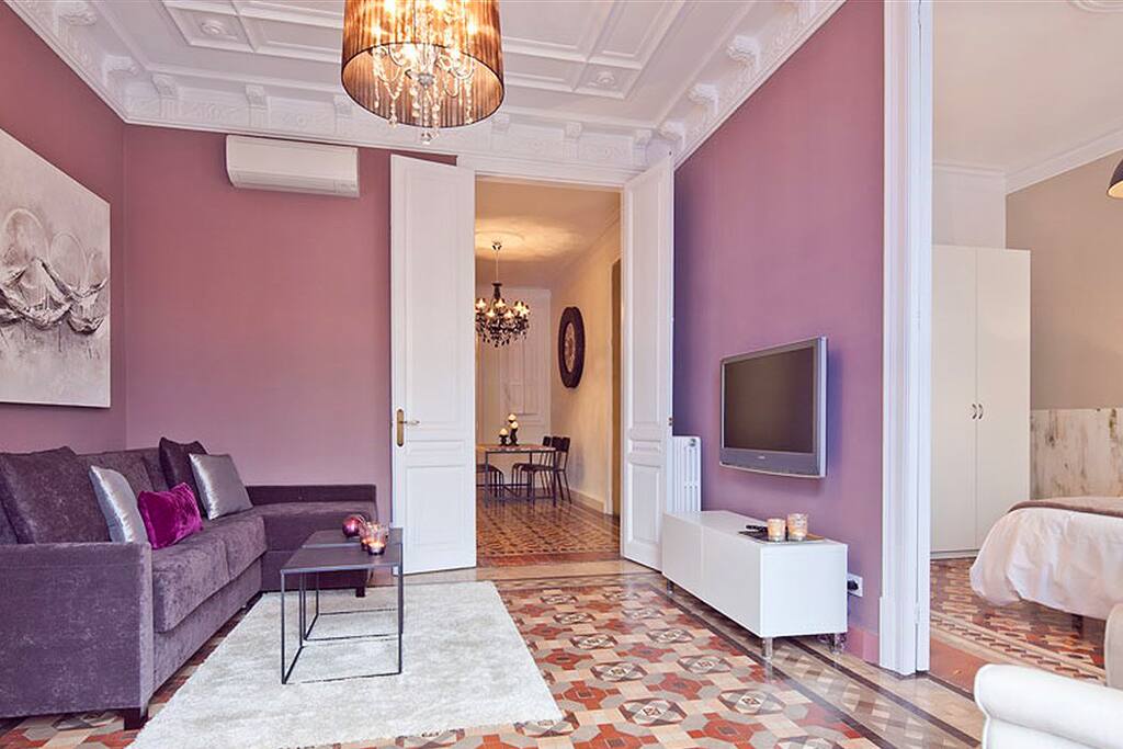Spacious living area
