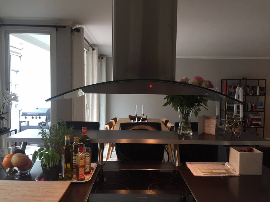 View from kitchen