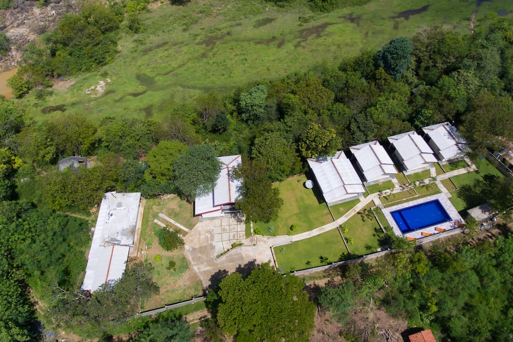 Hotel from above
