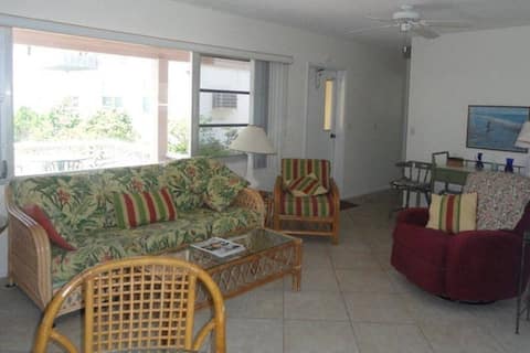 Popular Airbnb listing: Best location on AMI beach! First floor unit. #8 in Anna Maria
