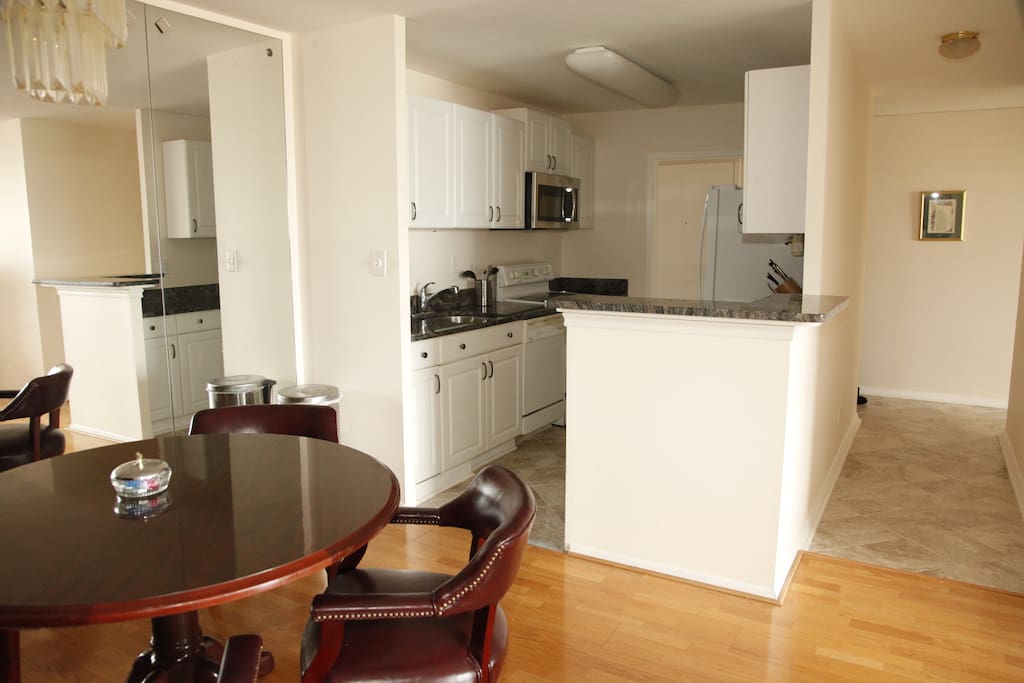 Recently remodeled kitchen with all necessities.
