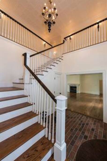 Before the living room was furnished.
