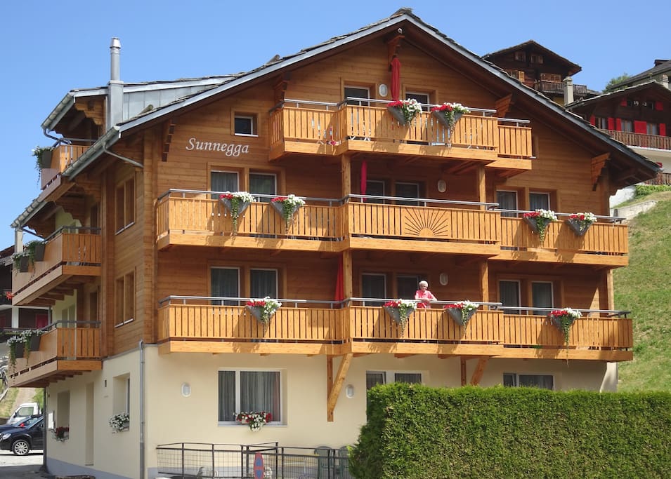 Chalet Sunnegga in Grächen (Wallis, Schweiz)