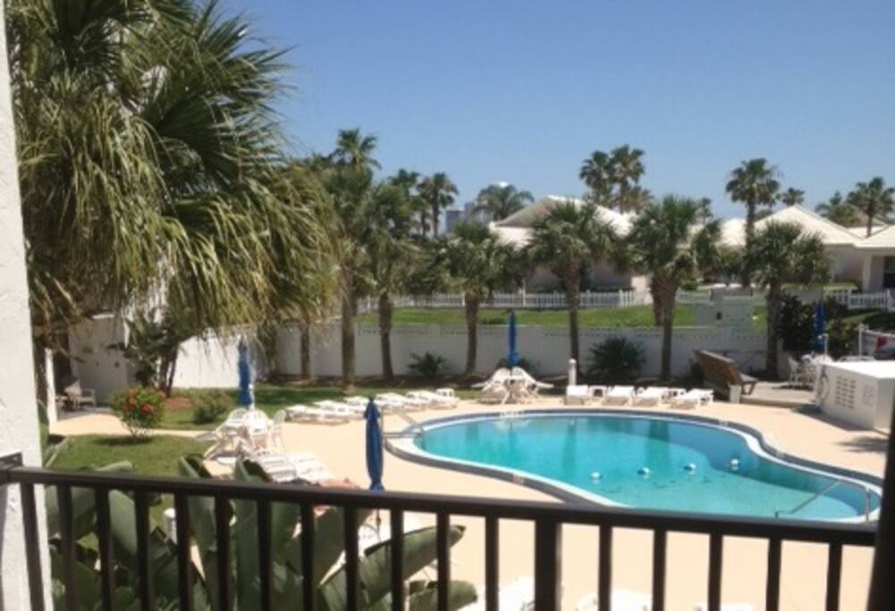 Stunning pool outside your balcony