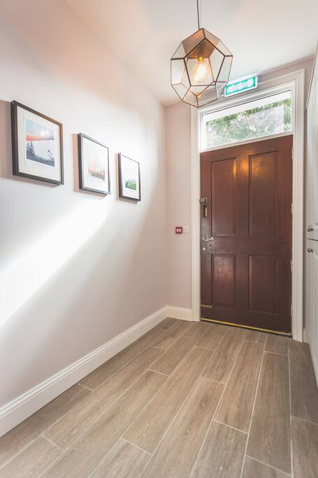 Entrance Porch To The Apartments