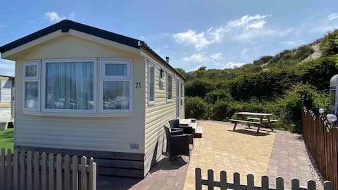 Chalet Playa in the dunes of IJmuiden aan Zee