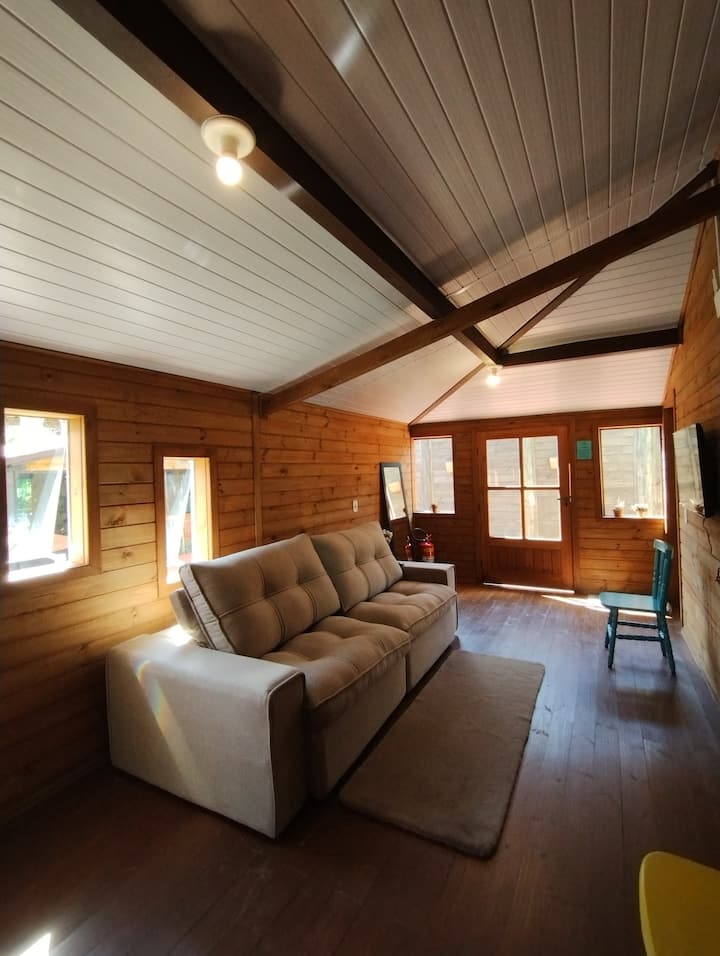 舒适的客厅，带电视