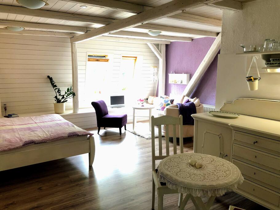 Das Engelzimmer mit 28 qm Größe
