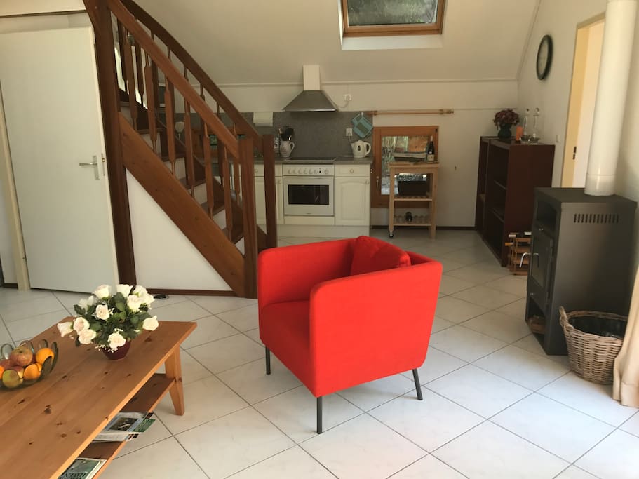 Woonkamer en keuken