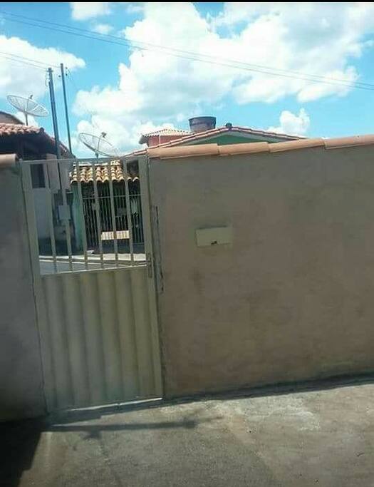 Área da frente da casa