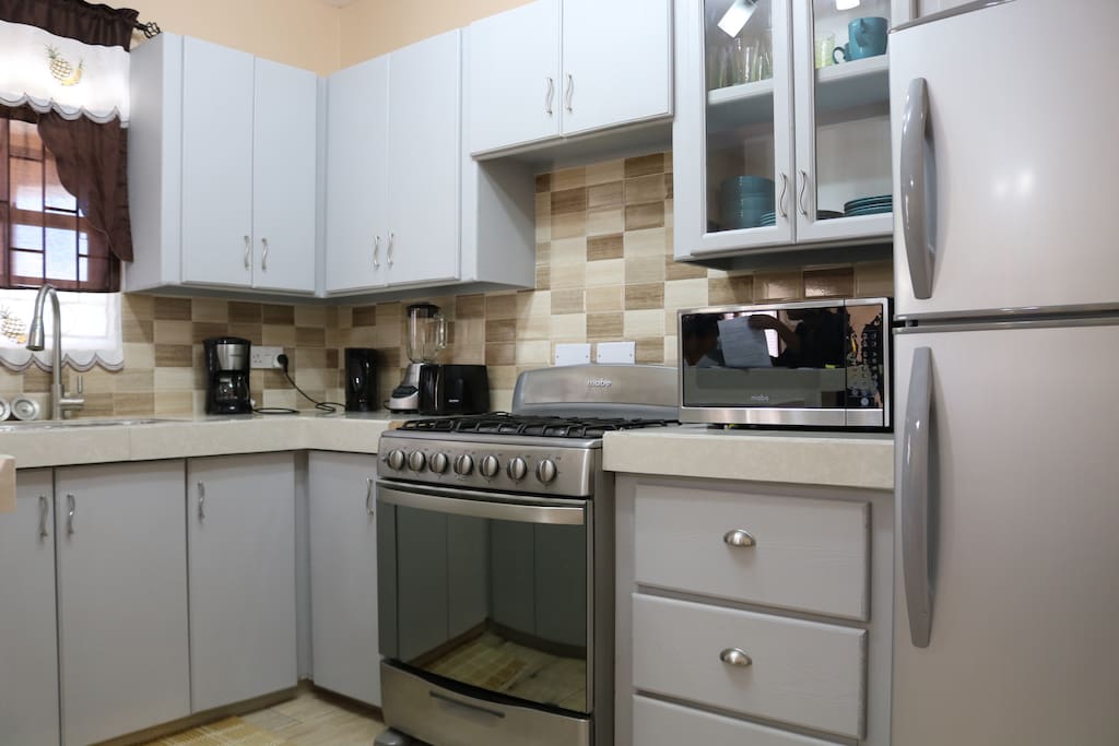 Well equipped kitchen