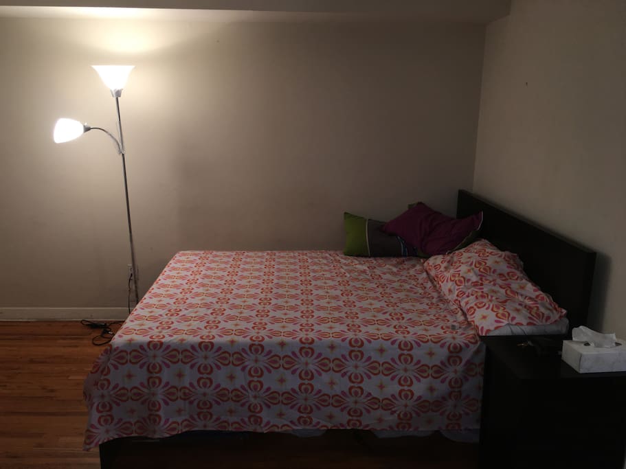 Ikea Queens bed with Tuft&Needle Mattress