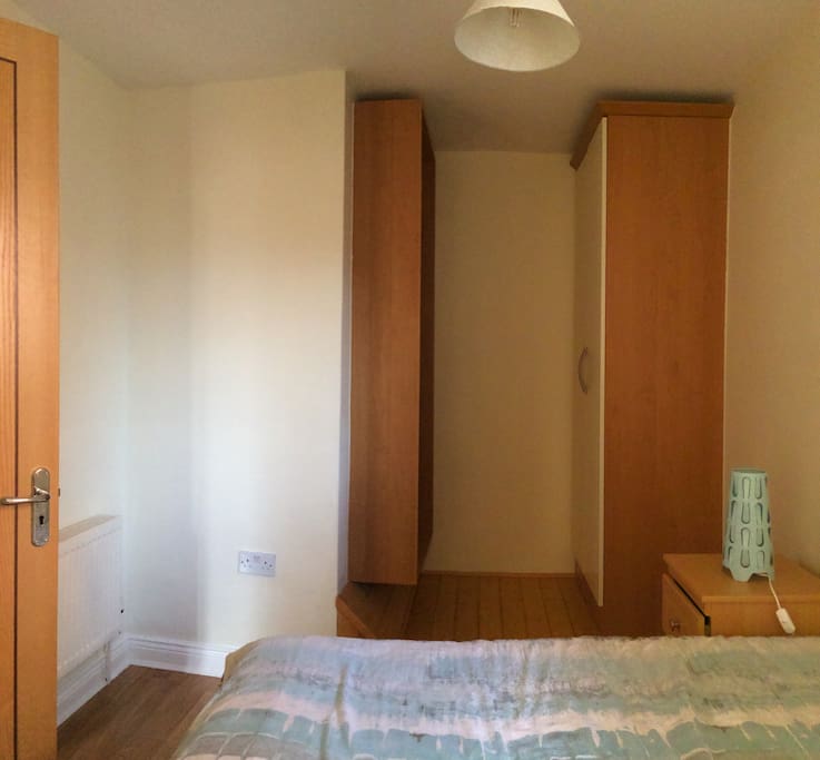 Book Shelf and Wardrobe
