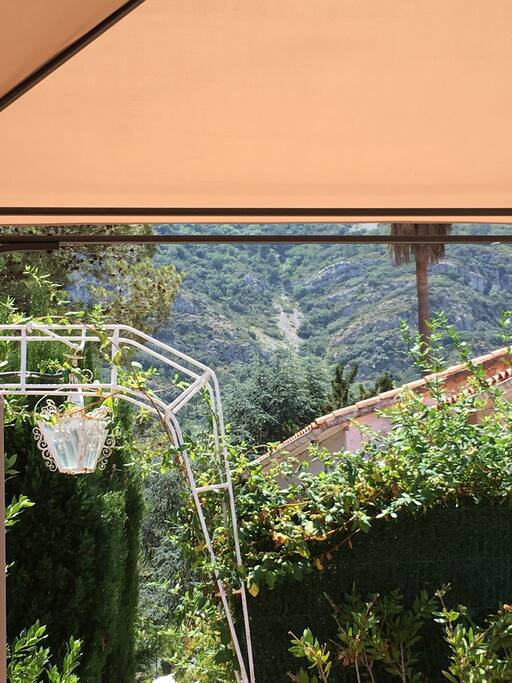 Views to the front of the Villa.