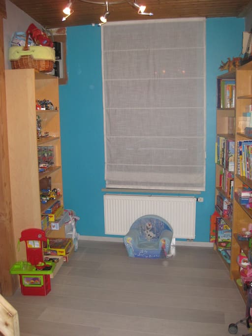 coin jeu pour enfants au rez-de-chaussée