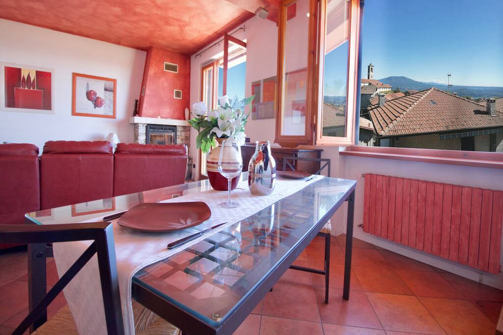 Dining area with a view