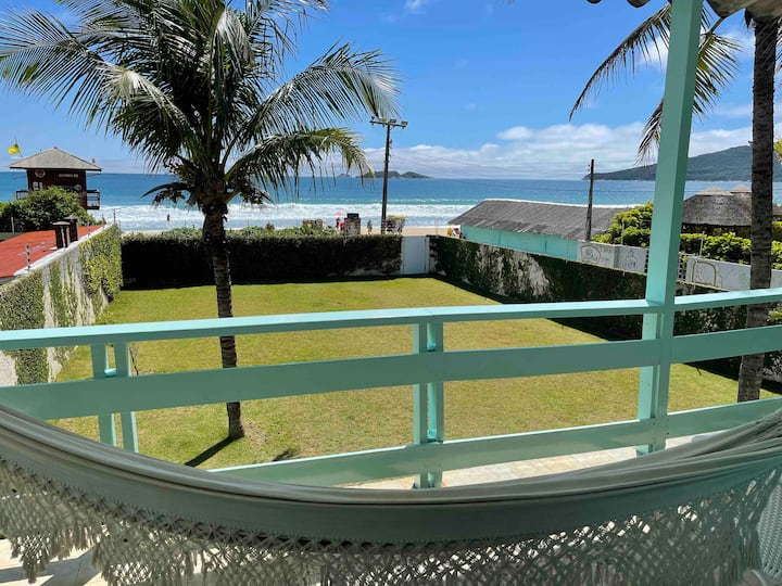 Casa Pé Na Areia! Perfeita Para Famílias.magnific! - Florianópolis