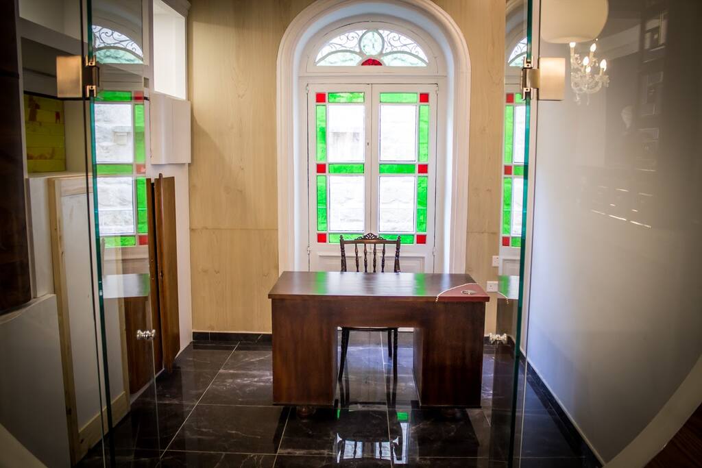 Reception area