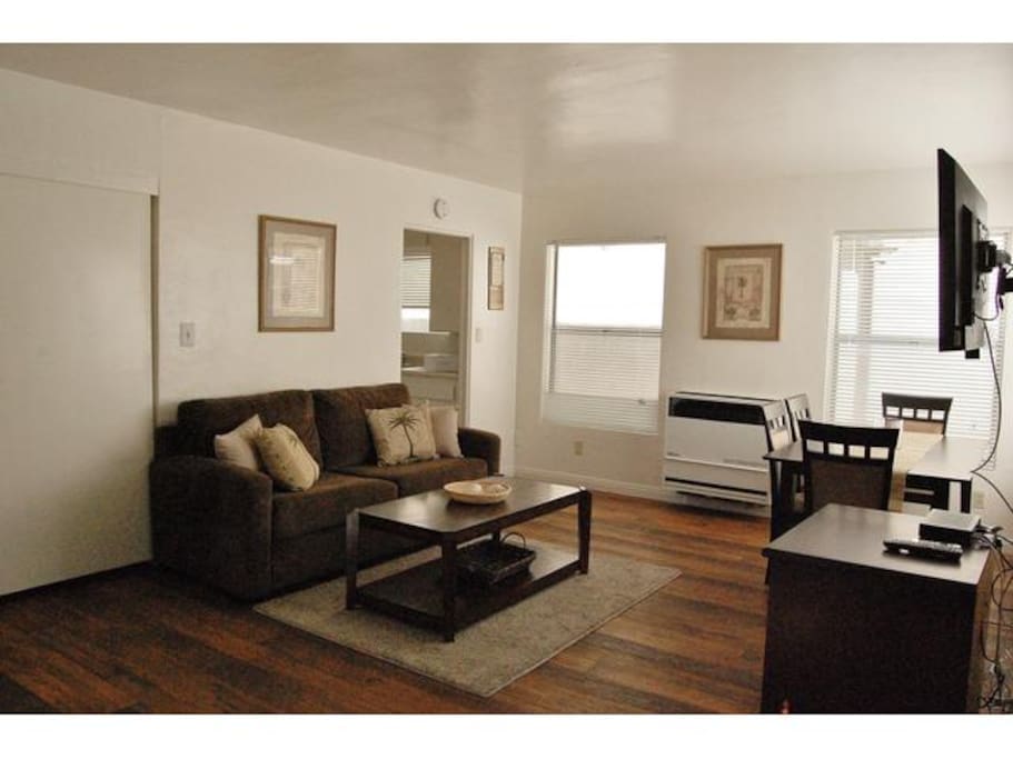 Living and dining area