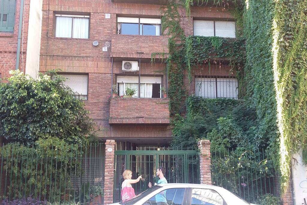 Building's front door