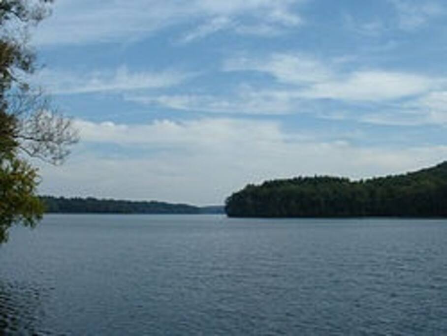 Our ‘Lake Cochickewick’, great walking trails around the lake