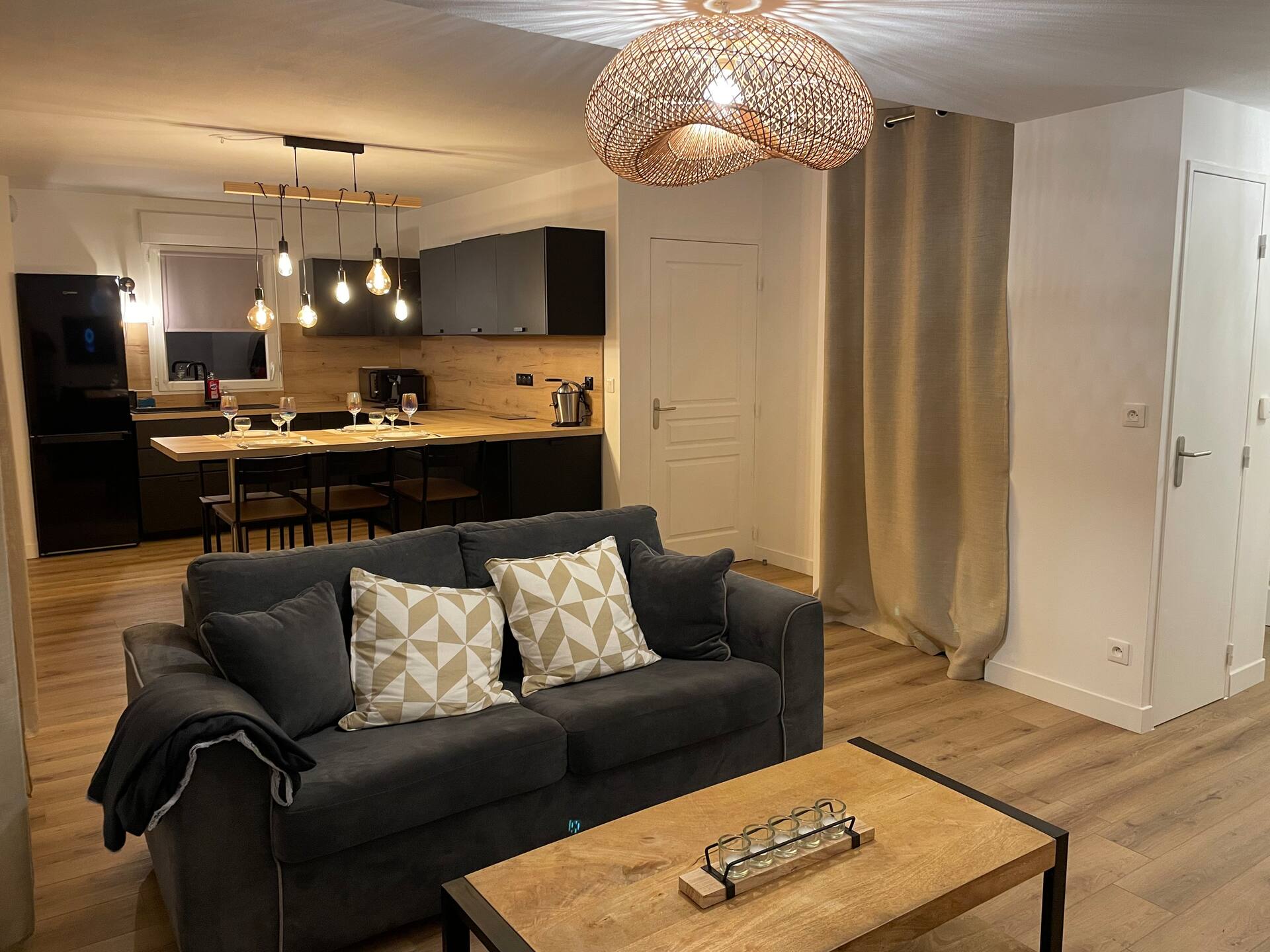 Cozy 2-room apartment Meyzieu near OL stadium