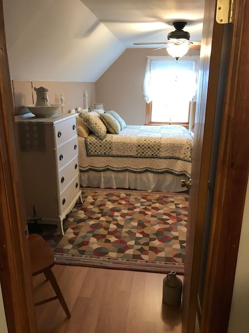 The Vintage Bedroom for single or a couple