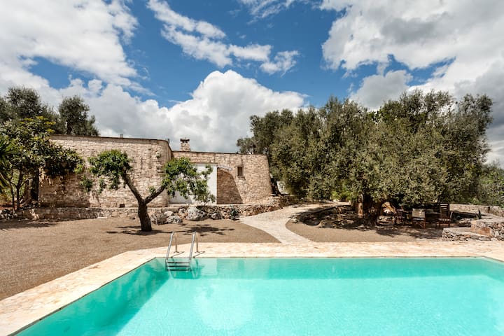 Historic Villa and Trullo With a Private Pool