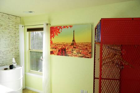 Industrial-Style, Paris-Inspired Loft in NW CLT