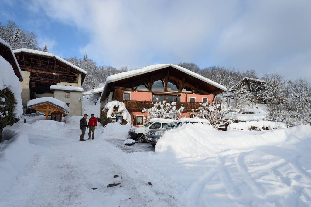 Déneigement du parking