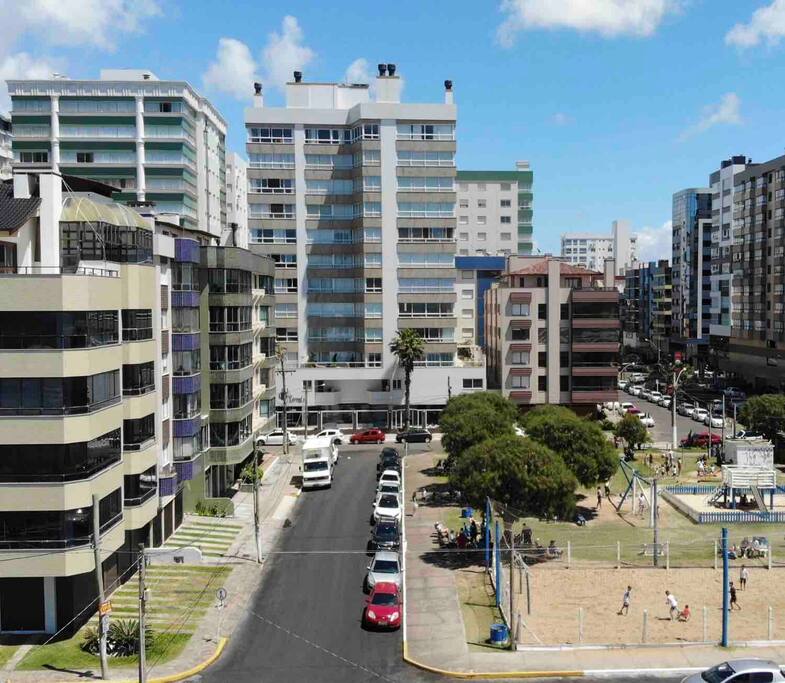 Residencial Merode, vista do calçadão