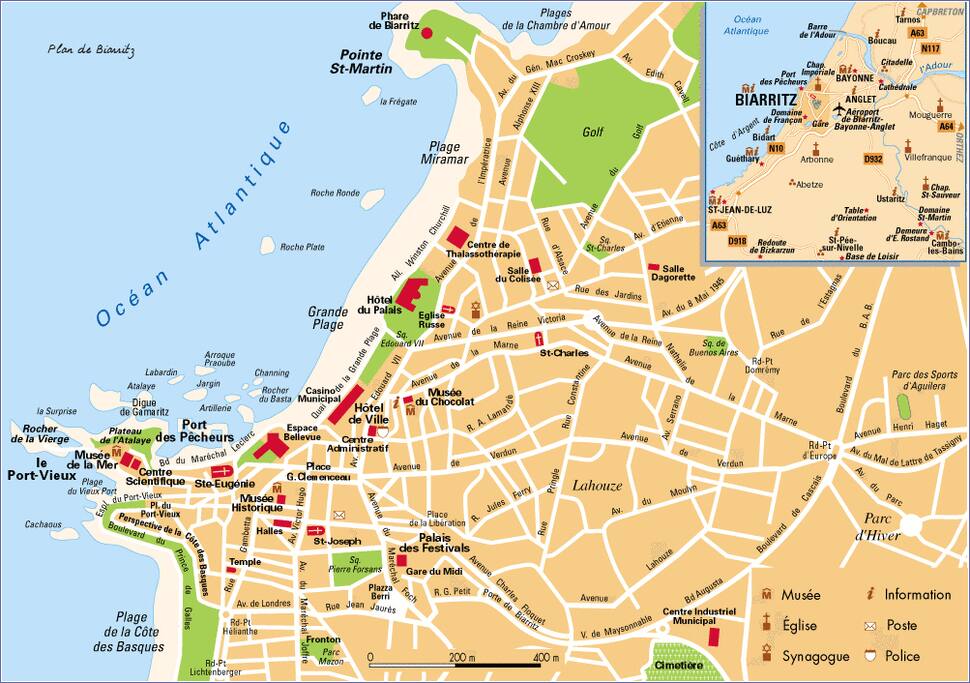 Allez à pied dans le centre ville de Biarritz ! ou dans les commerces du quartier Saint-Charles !