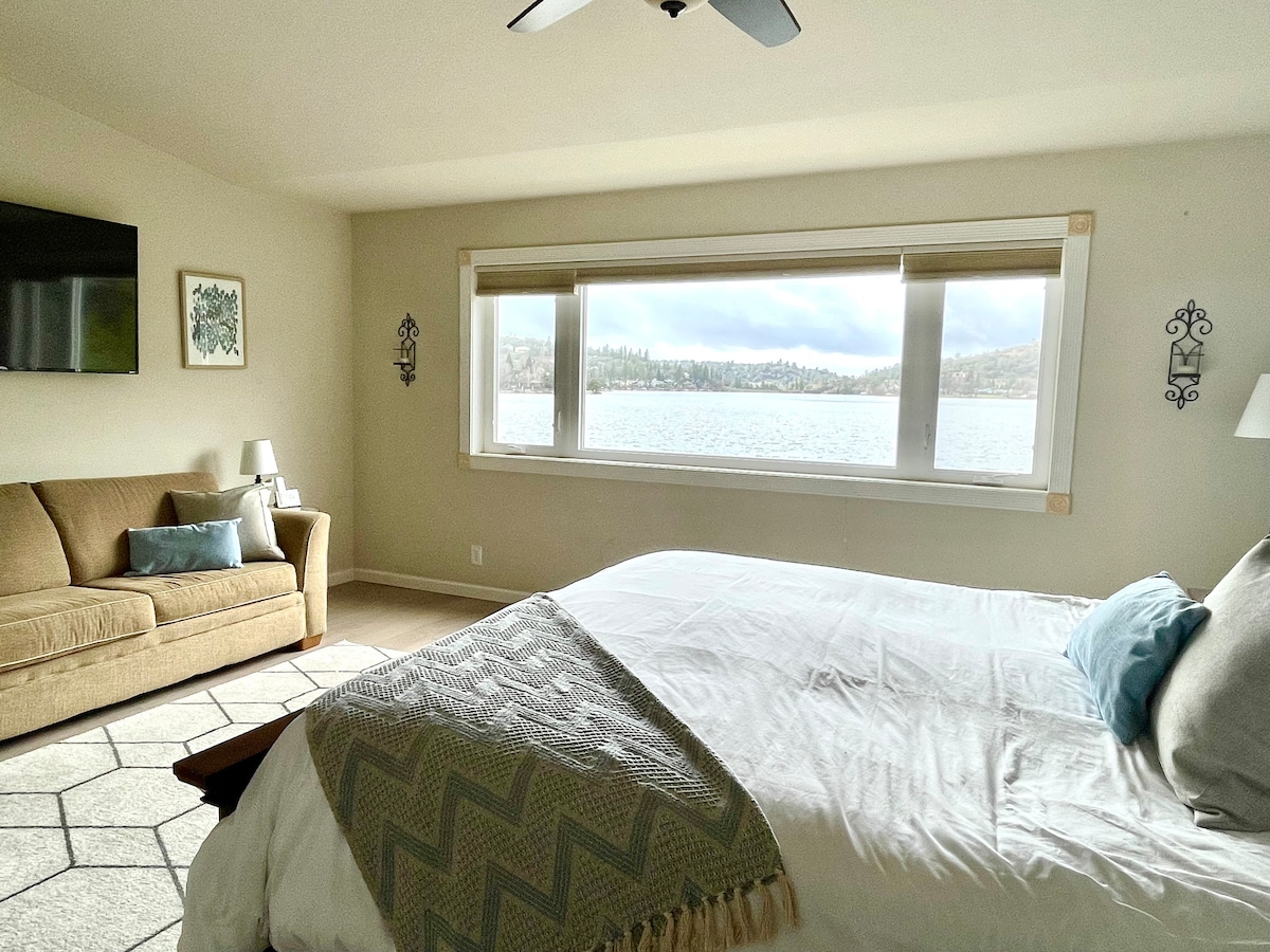 主卧配备加大双人床，景观非常好 