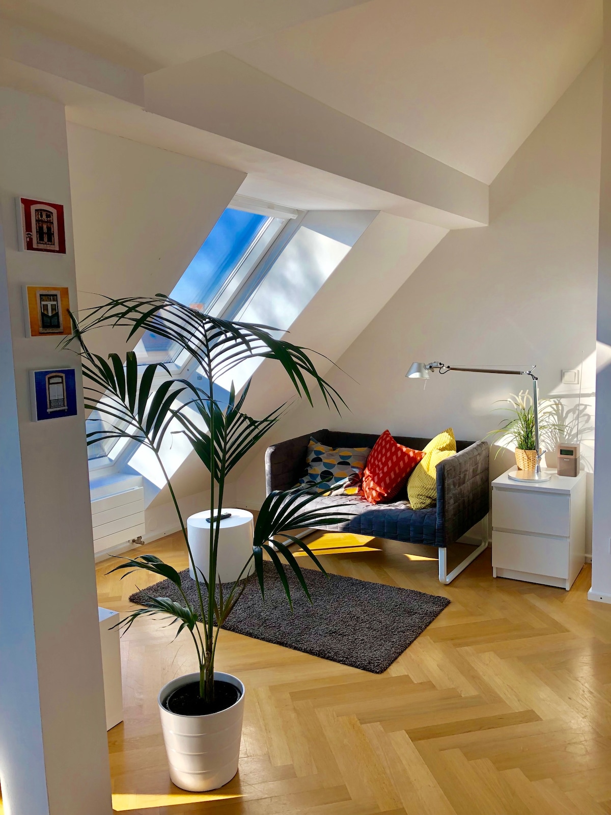 Popular Airbnb listing: cosy munich rooftop apartment in Untergiesing