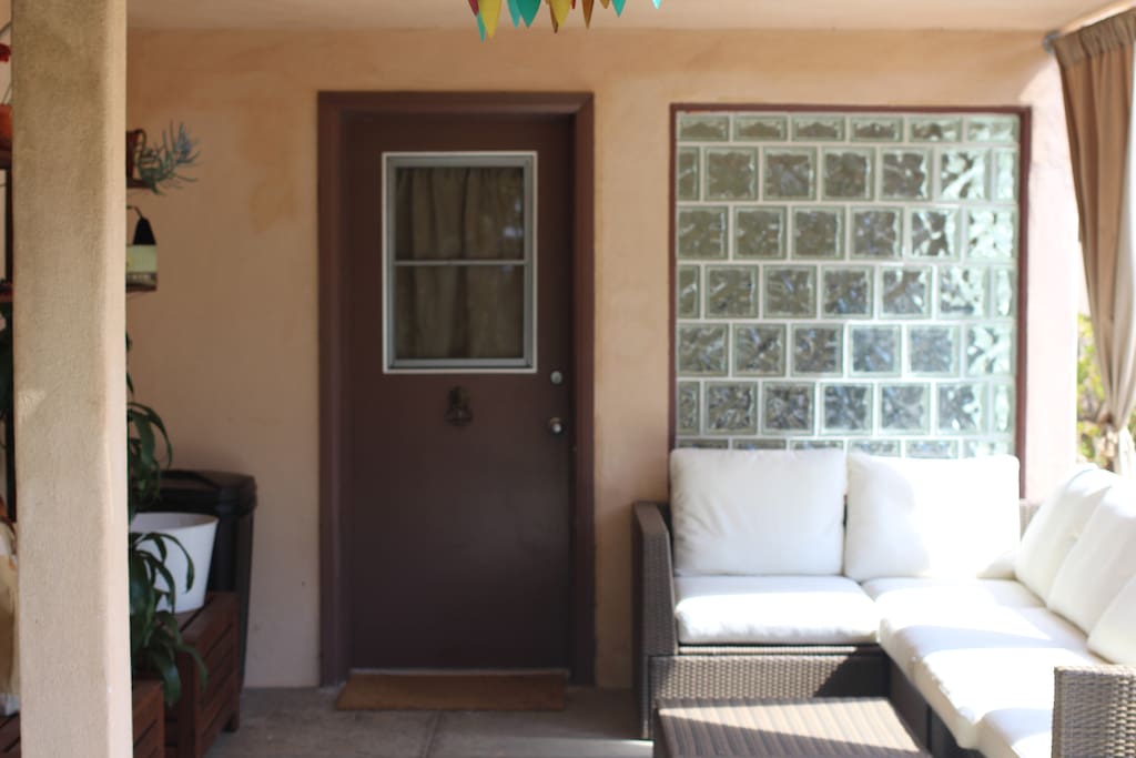 Entrance to the bedroom