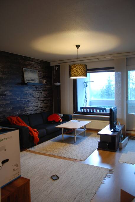 The living room