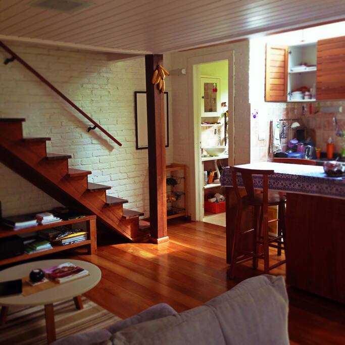 living and kitchen