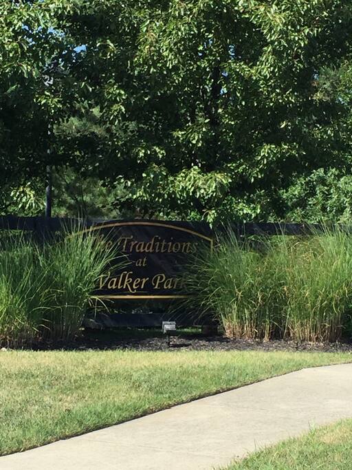 Condo complex entrance - enter off of E Powell Rd onto Walker Park Drive.