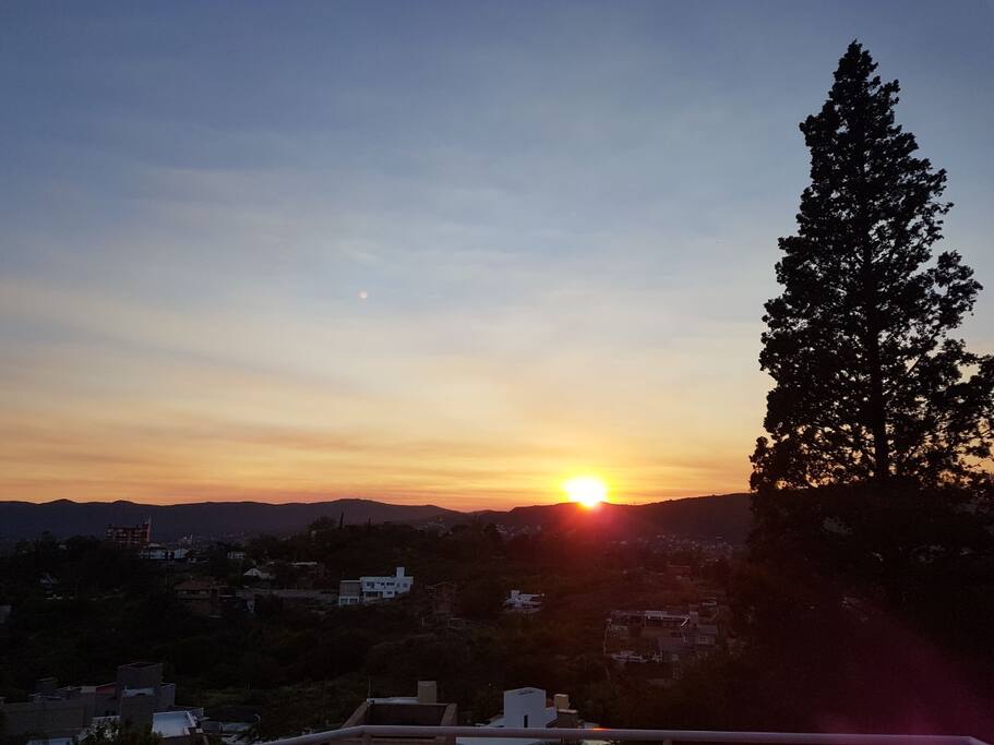 Vista panorámica de las sierras