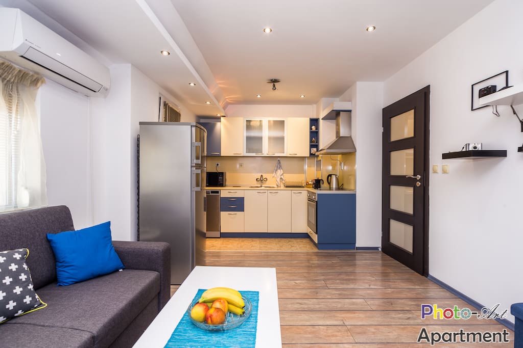 Photo-art apartment Kitchen area