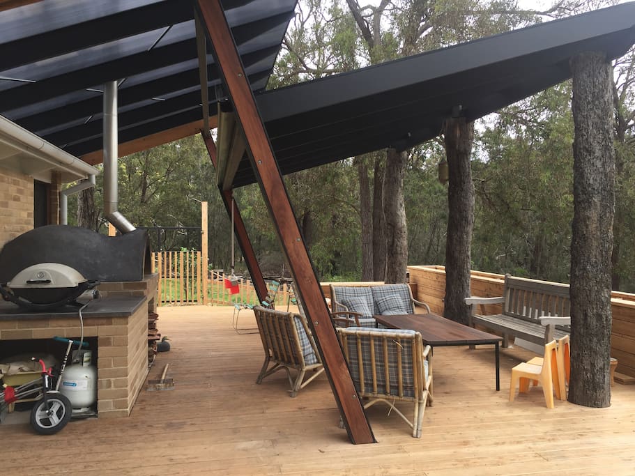 Large deck - all undercover