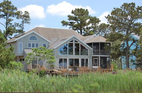 Sunsinger-Waterfront on Chincoteague Bay w/ Pier