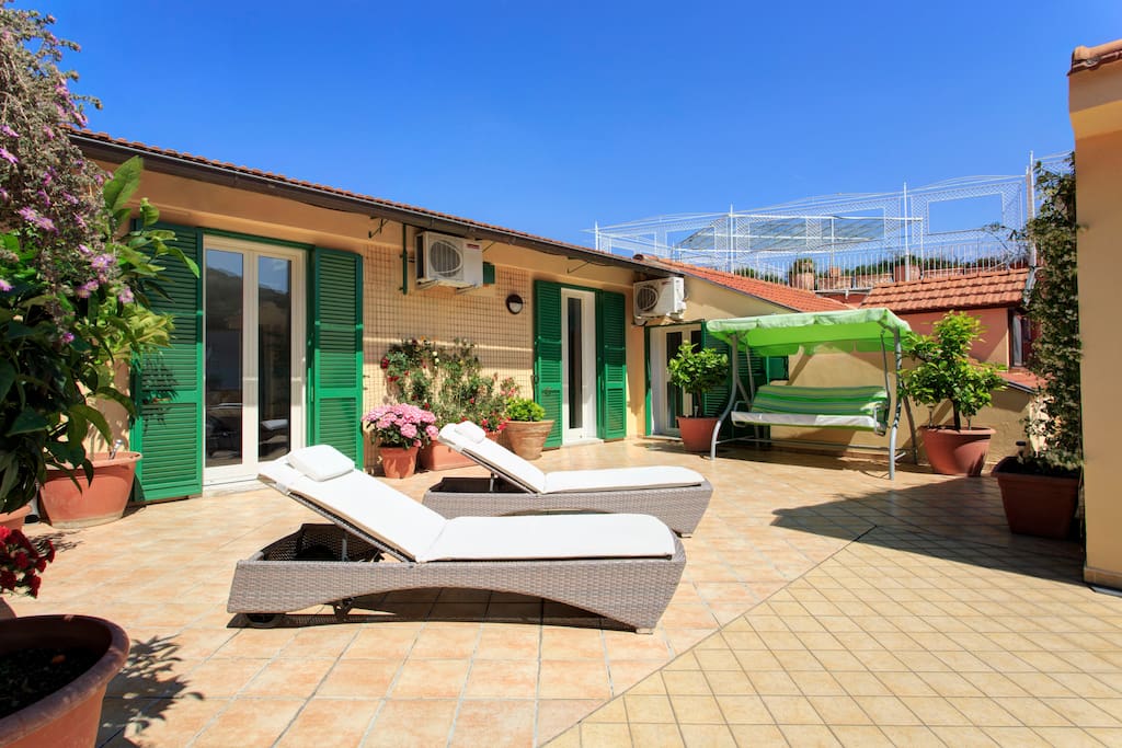 Tetto Fiorito - La terrazza condominiale - The common terrace