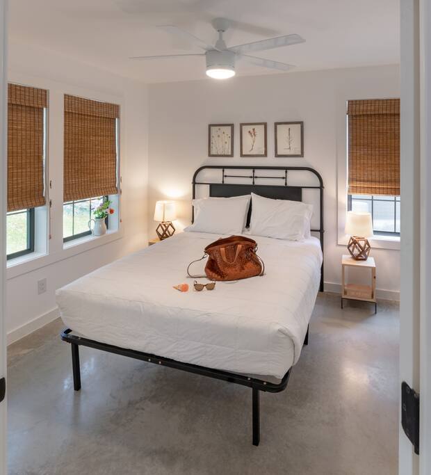 Downstairs master bedroom #1.