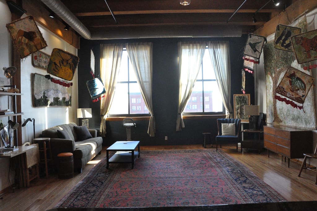 View from the hallway