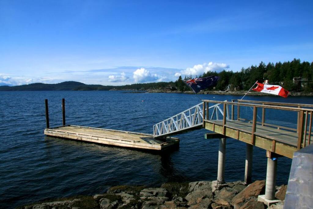Private deep water moorage