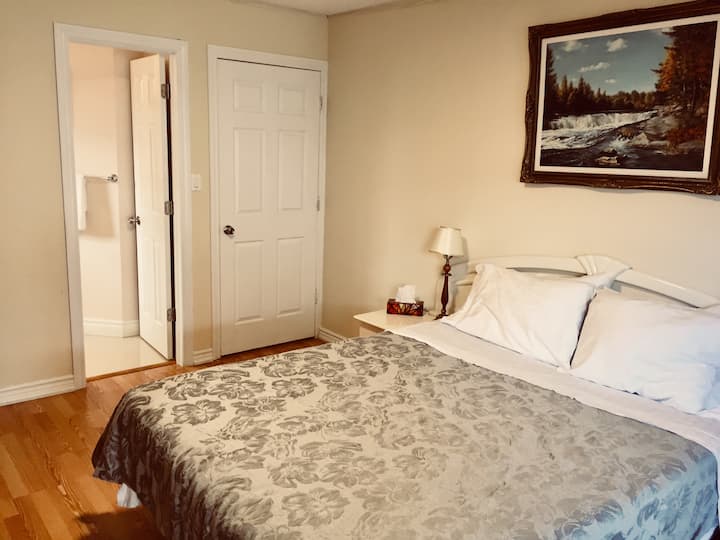 North York Luxury Rm+Private-Ensuite, FridgeTVDeck
